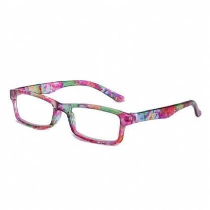 Gafas De Lectura Hd De Resina Floral Para Hombres Y Mujeres