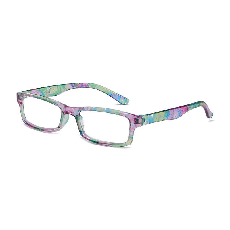 Gafas De Lectura Hd De Resina Floral Para Hombres Y Mujeres