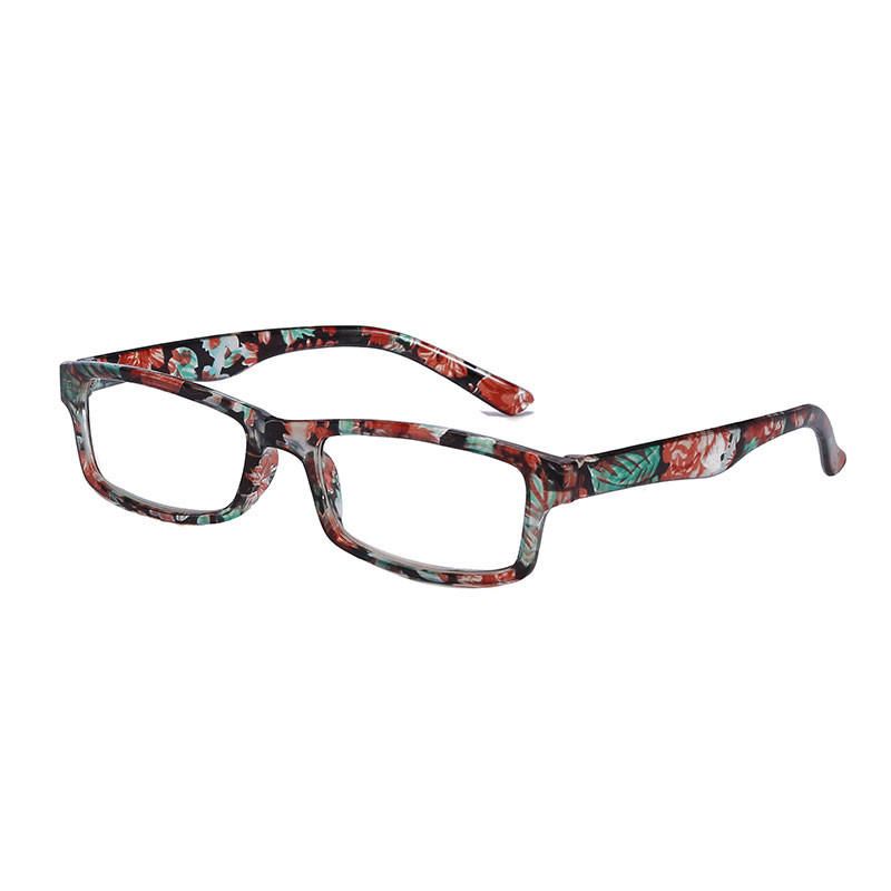 Gafas De Lectura Hd De Resina Floral Para Hombres Y Mujeres