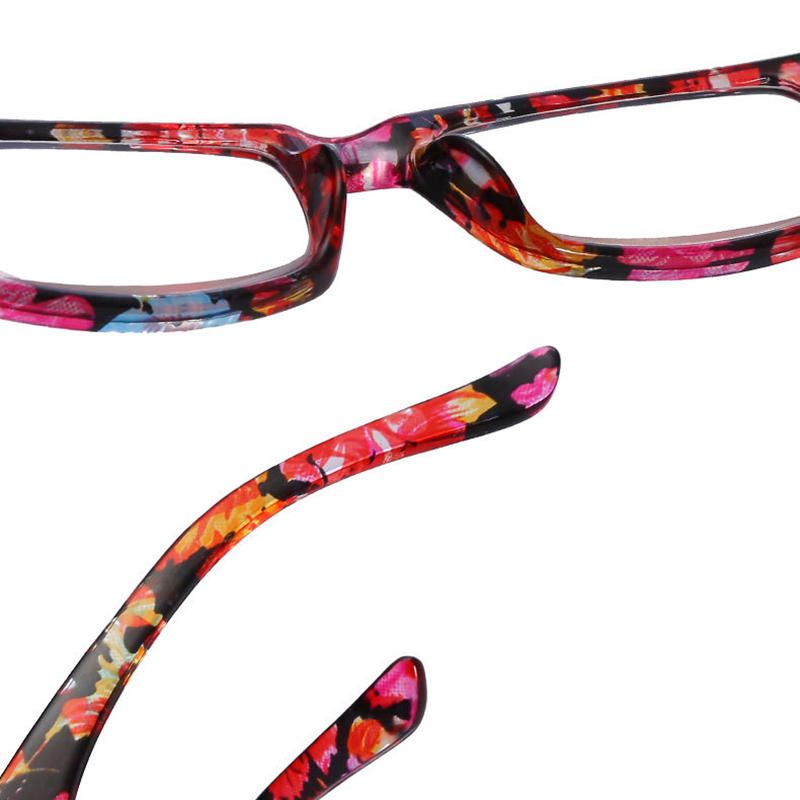 Gafas De Lectura Hd De Resina Floral Para Hombres Y Mujeres