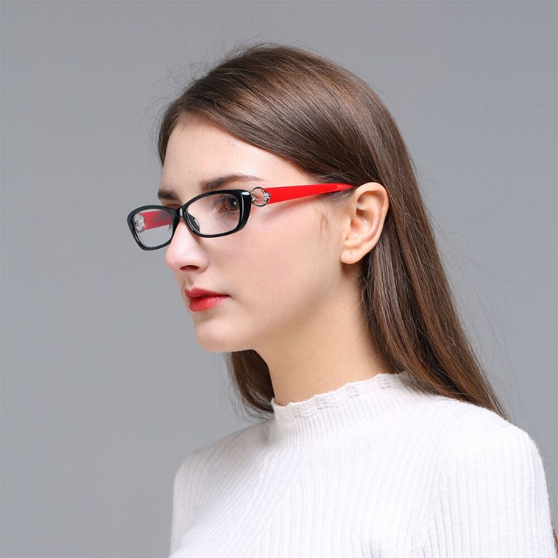 Gafas De Lectura Ligeras Hd Resistentes Al Desgaste De Montura Completa Para Mujer Gafas De Presbicia