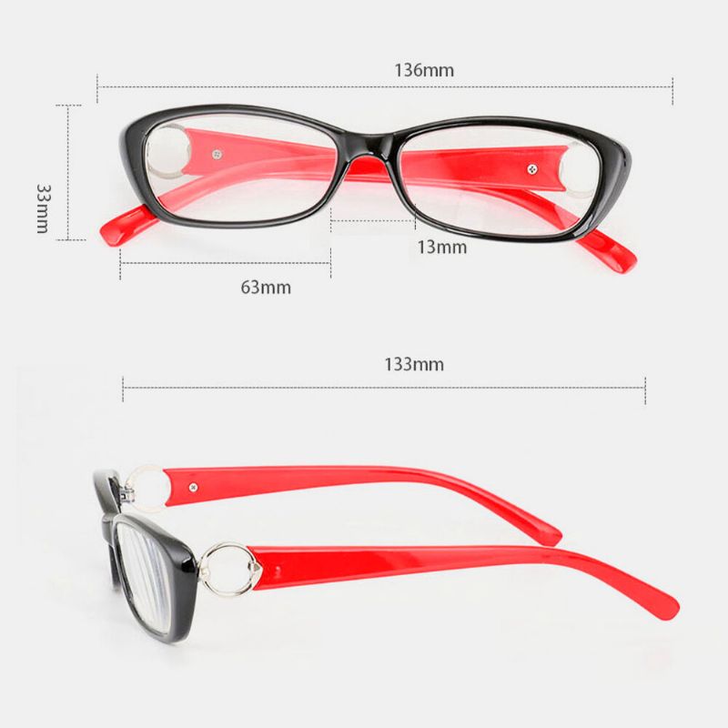 Gafas De Lectura Ligeras Hd Resistentes Al Desgaste De Montura Completa Para Mujer Gafas De Presbicia