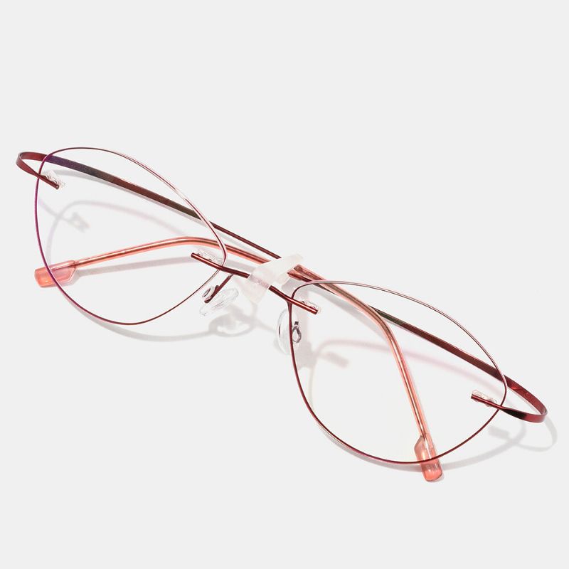 Gafas De Lectura Unisex Con Borde Fino Ojo De Gato Con Borde Suave