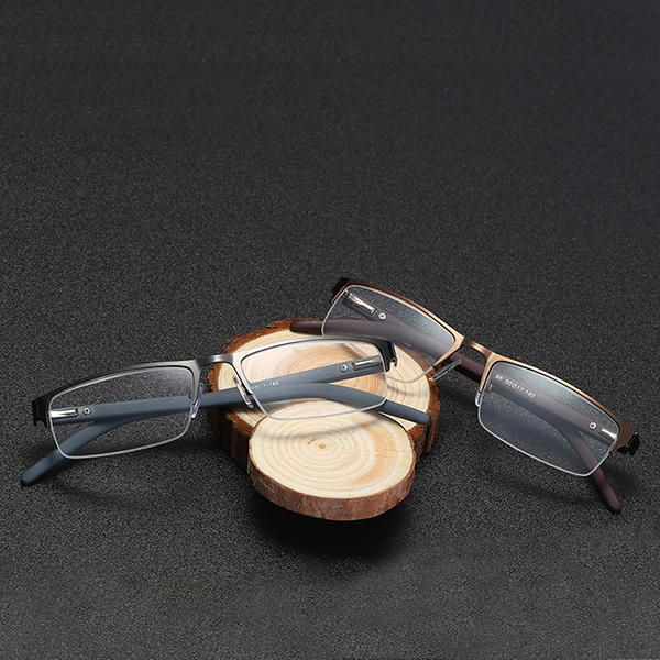 Gafas De Lectura Unisex Ligeras Con Lentes Transparentes Para Hombre