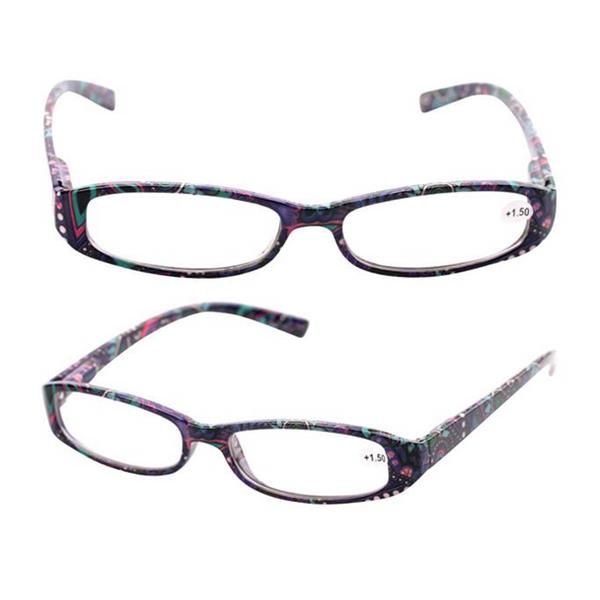 Gafas De Lectura Unisex Livianas Y Coloridas Con Lentes Transparentes