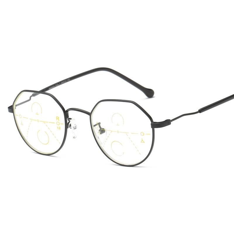 Gafas De Lectura Unisex Retro Far Near De Doble Uso Zoom Automático Hd Gafas De Lectura Antifatiga