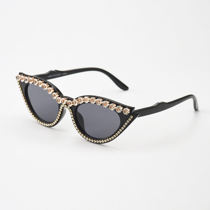 Gafas De Sol Con Protección Uv De Moda Con Forma De Ojo De Gato Retro Para Mujer