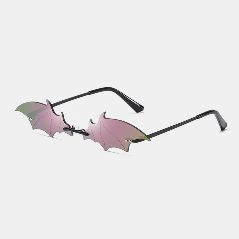 Gafas De Sol Con Protección Uv De Tendencia De Moda Con Forma De Murciélago Creativo Con Personalidad Unisex