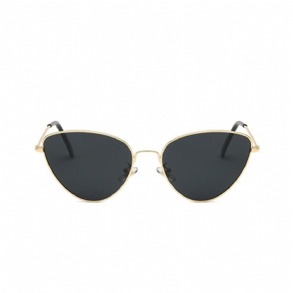 Gafas De Sol En Forma De Corazón Con Marco De Metal Fino Para Mujer Gafas De Sol Anti Uv400 Informales Para Exteriores