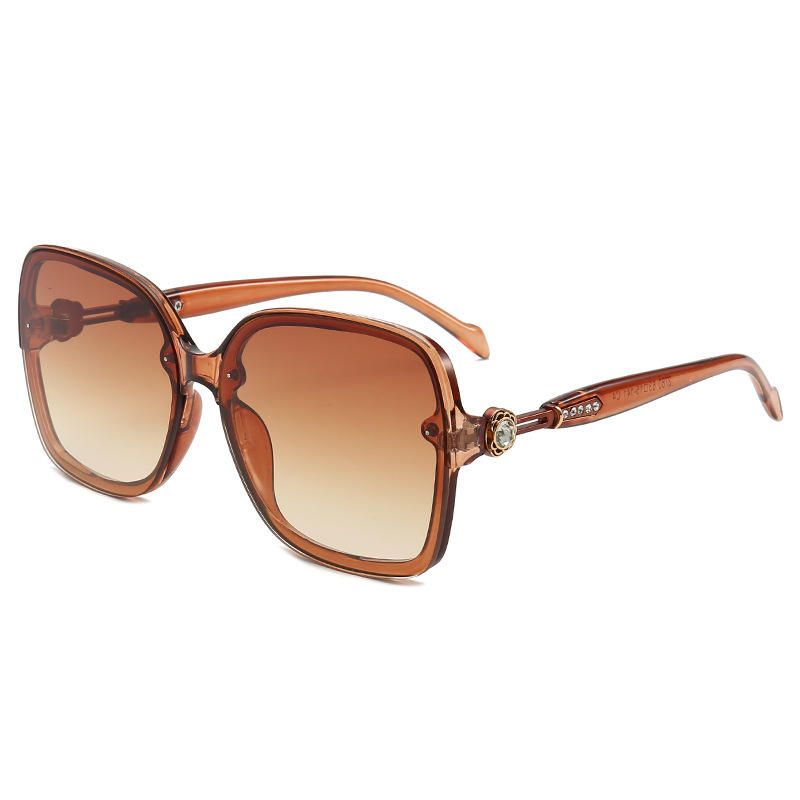 Gafas De Sol De Moda Para Mujer Gafas Anti Uv400 De Montura Grande