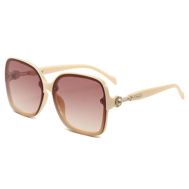 Gafas De Sol De Moda Para Mujer Gafas Anti Uv400 De Montura Grande