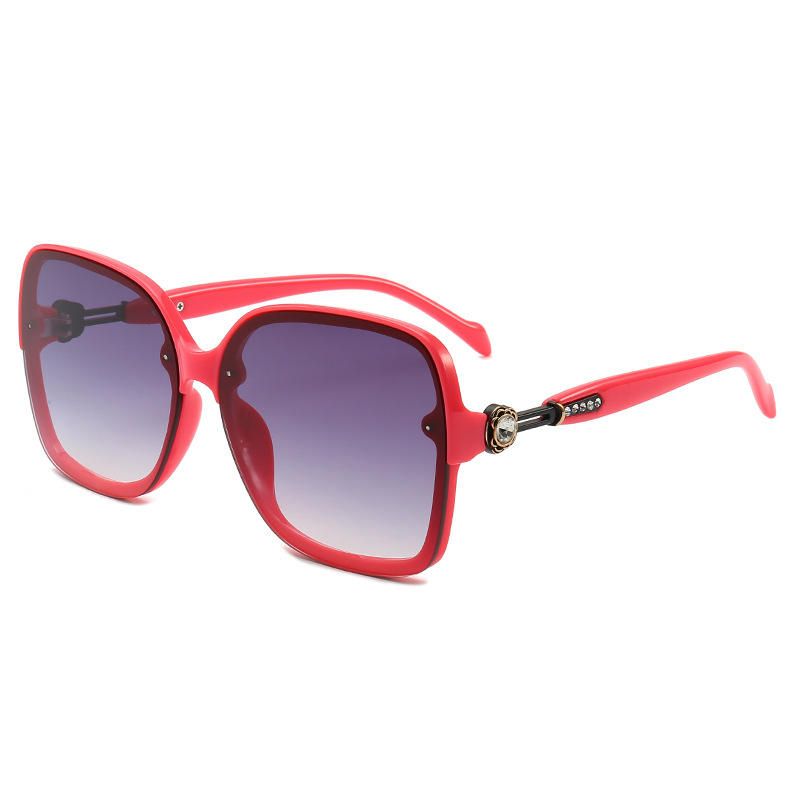 Gafas De Sol De Moda Para Mujer Gafas Anti Uv400 De Montura Grande