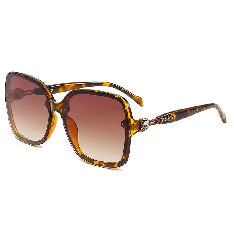 Gafas De Sol De Moda Para Mujer Gafas Anti Uv400 De Montura Grande