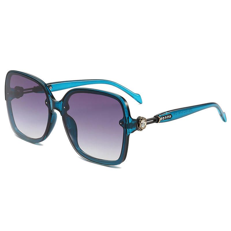 Gafas De Sol De Moda Para Mujer Gafas Anti Uv400 De Montura Grande