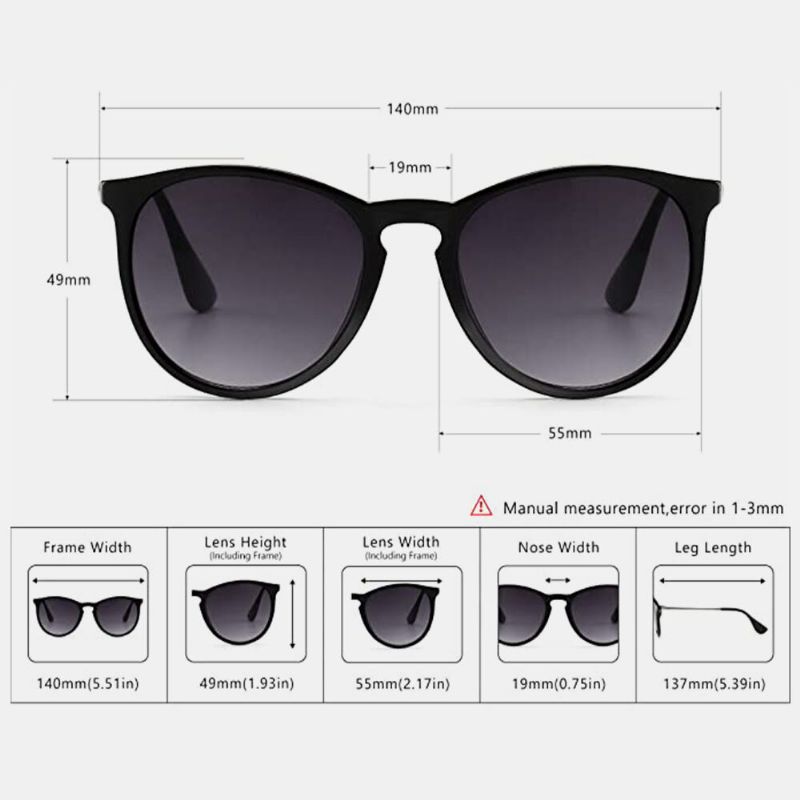 Gafas De Sol De Moda De Protección Uv Con Montura De Gran Tamaño Con Forma Cuadrada Retro Unisex