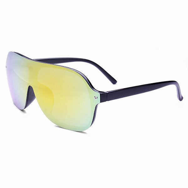 Gafas De Sol De Montar Con Lentes Siamesed Espejadas Unisex Gafas De Ciclismo Gafas