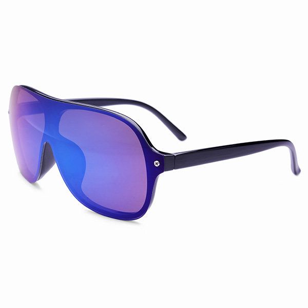 Gafas De Sol De Montar Con Lentes Siamesed Espejadas Unisex Gafas De Ciclismo Gafas