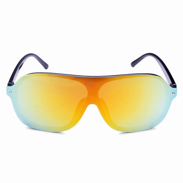 Gafas De Sol De Montar Con Lentes Siamesed Espejadas Unisex Gafas De Ciclismo Gafas