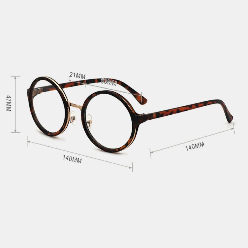 Gafas De Sol De Montura Completa Breves Informales De Hawksbill De Forma Redonda Positiva Para Mujer