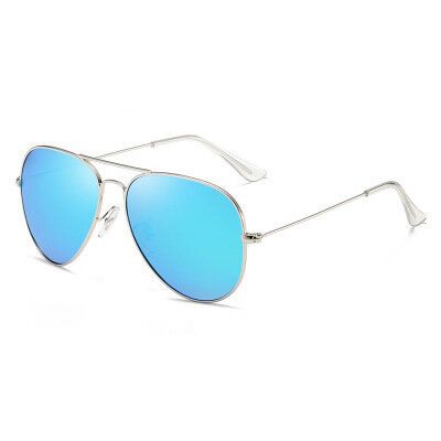 Gafas De Sol De Montura Grande De Metal Para Hombres Gafas De Sol Polarizadas Con Espejo De Rana