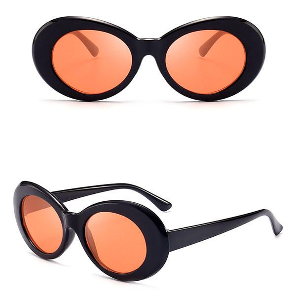 Gafas De Sol Polarizadas Anti Uv Retro Para Mujer Gafas De Montura Colorida Al Aire Libre Informal Al Aire Libre