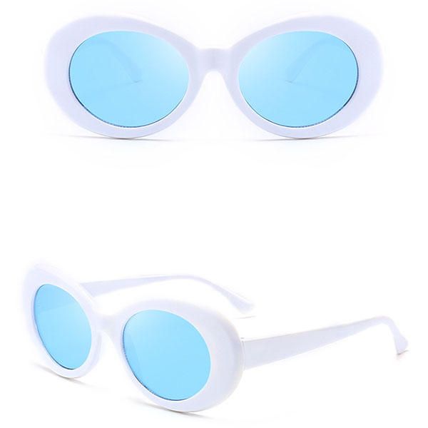 Gafas De Sol Polarizadas Anti Uv Retro Para Mujer Gafas De Montura Colorida Al Aire Libre Informal Al Aire Libre