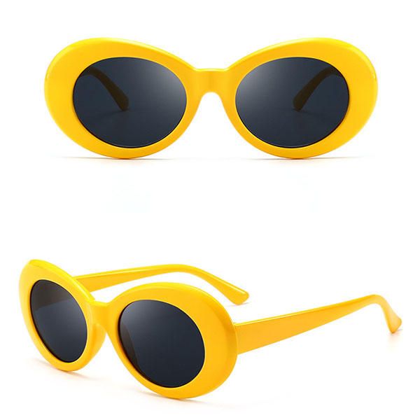 Gafas De Sol Polarizadas Anti Uv Retro Para Mujer Gafas De Montura Colorida Al Aire Libre Informal Al Aire Libre