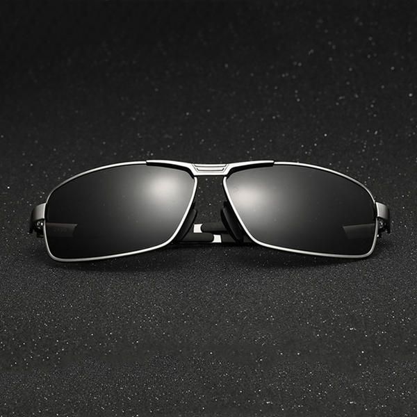 Gafas De Sol Polarizadas Para Hombres Gafas De Sol Clásicas Para Exteriores Gafas Cuadradas Para Conducción Deportiva Gafas De Montura Completa