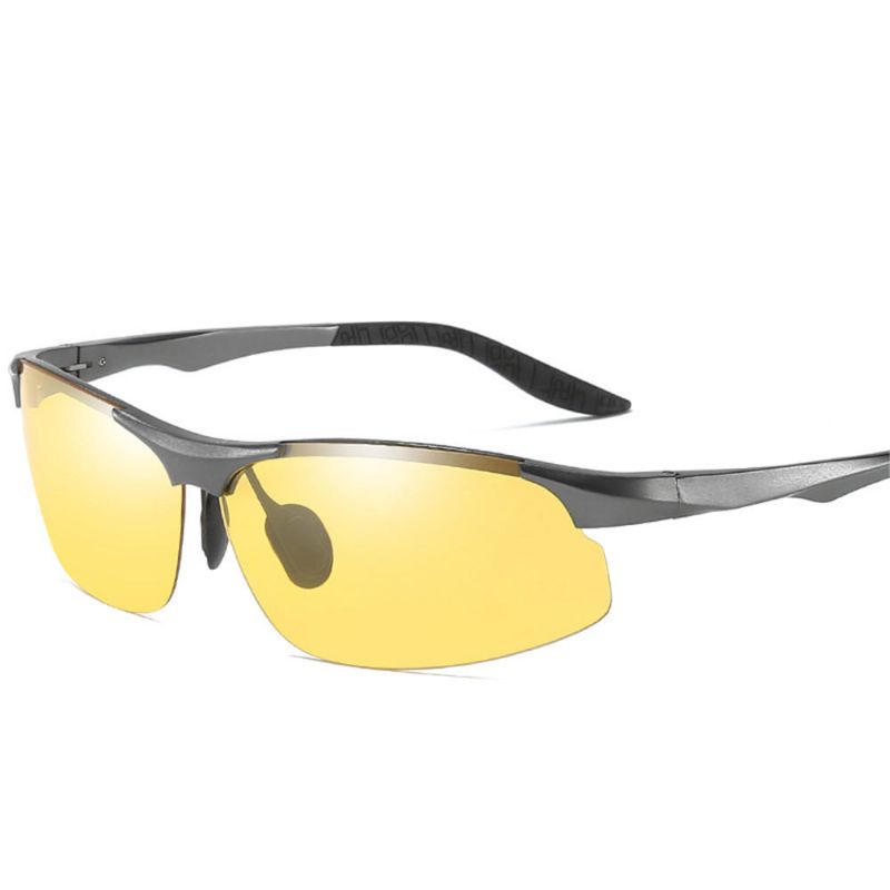 Gafas De Sol Polarizadas Resistentes A Los Rayos Uv Sin Montura Para Hombres