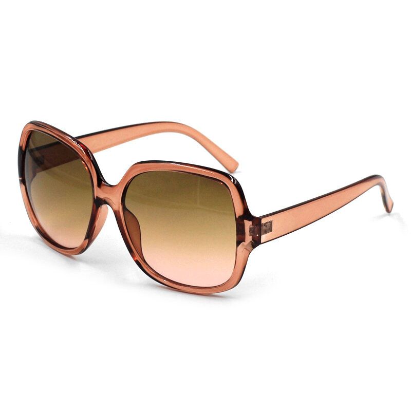 Gafas De Sol De Protección Uv Para Exteriores Con Montura Completa Grande Y Forma Cuadrada Para Mujer