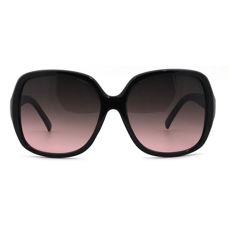 Gafas De Sol De Protección Uv Para Exteriores Con Montura Completa Grande Y Forma Cuadrada Para Mujer