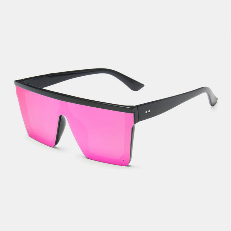 Gafas De Sol De Protección Uv De Verano Al Aire Libre Con Montura De Talla Grande Para Mujer