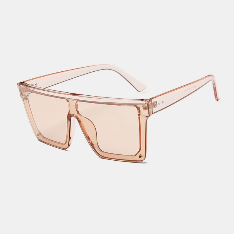 Gafas De Sol De Protección Uv De Verano Al Aire Libre Con Montura De Talla Grande Para Mujer