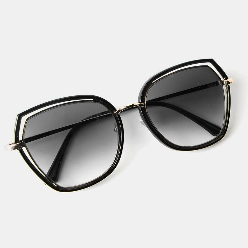 Gafas De Sol Retro Con Montura Redonda De Leopardo Para Mujer