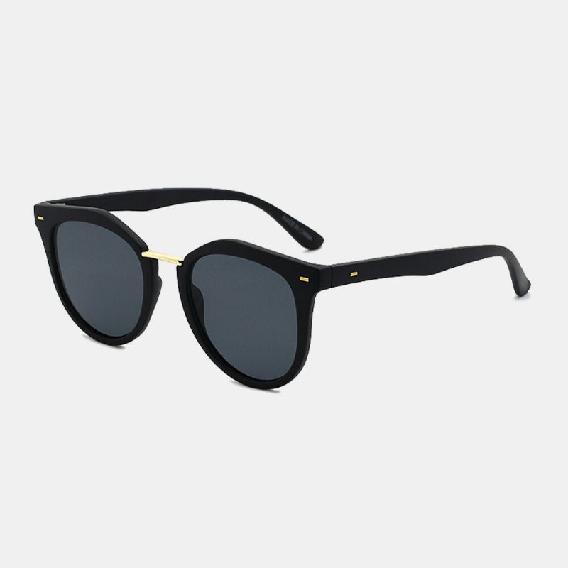 Gafas De Sol Unisex Con Protección Uv Cuadradas Cuadradas De Montura Completa De Moda Informales