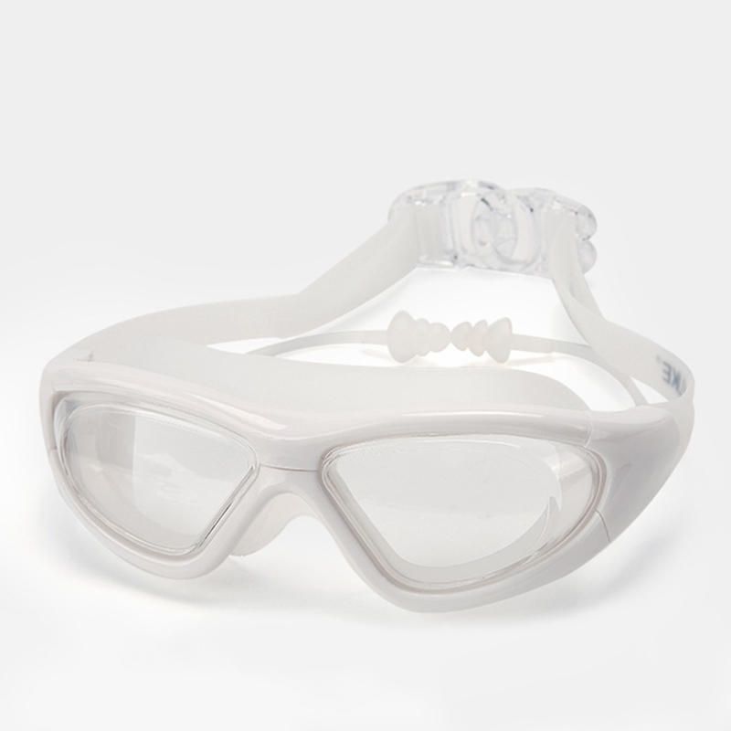 Hombres Mujeres Policarbonato Hd Transparente Impermeable Antiniebla Gafas De Natación Gafas De Lectura