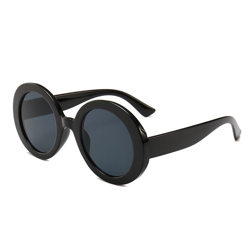 Hombres Mujeres Uv400 Gafas De Sol De Montura Redonda Gafas Retro No Polarizadas Para Exteriores