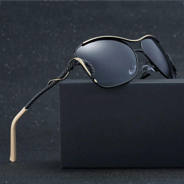 Hombres Mujeres Vintage Hd Polarized Sun Glassess Outdooors Sunshade Anti-uv Driving Goggle Eyeglasseess