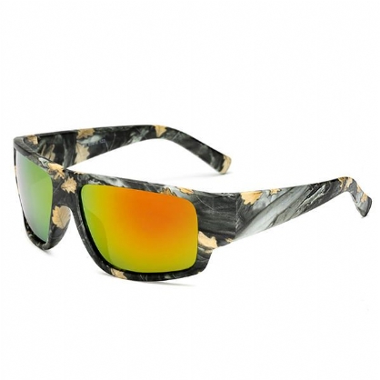 Hombres Outdooors Sport Uv400 Camuflaje Gafas De Sol Polarizadas