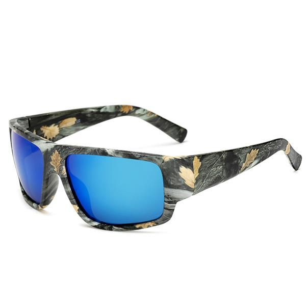 Hombres Outdooors Sport Uv400 Camuflaje Gafas De Sol Polarizadas