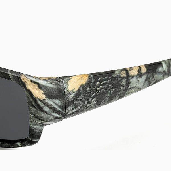 Hombres Outdooors Sport Uv400 Camuflaje Gafas De Sol Polarizadas