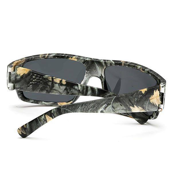 Hombres Outdooors Sport Uv400 Camuflaje Gafas De Sol Polarizadas