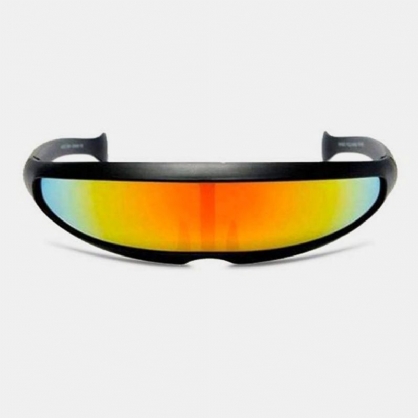 Hombres De Una Pieza Personalidad Space Robot Sf Movie Fashion Cool Gafas De Sol