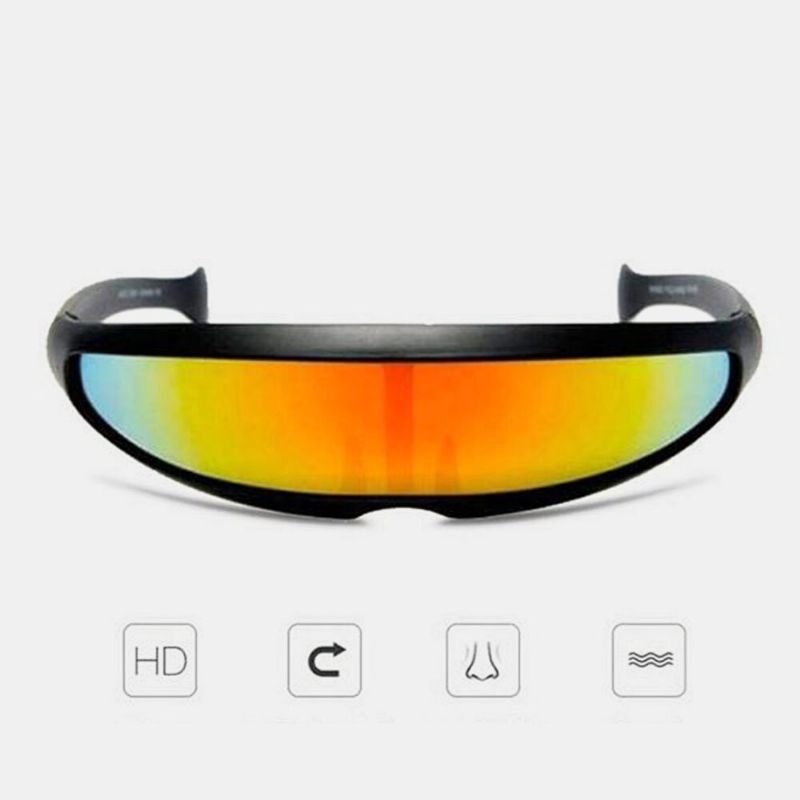 Hombres De Una Pieza Personalidad Space Robot Sf Movie Fashion Cool Gafas De Sol