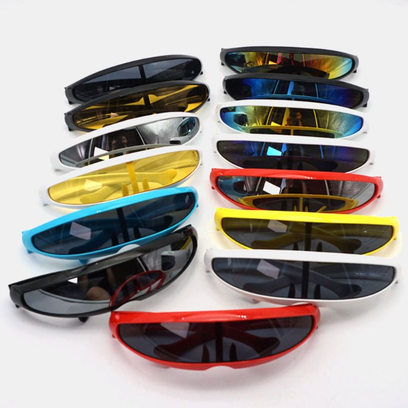 Hombres De Una Pieza Personalidad Space Robot Sf Movie Fashion Cool Gafas De Sol