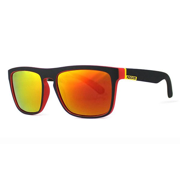 Hombres Uv400 Gafas De Sol Polarizadas Al Aire Libre Conducción Gafas De Lentes Coloridas Antideslumbrantes