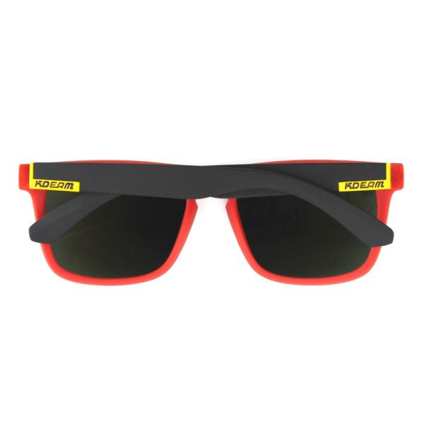 Hombres Uv400 Gafas De Sol Polarizadas Al Aire Libre Conducción Gafas De Lentes Coloridas Antideslumbrantes