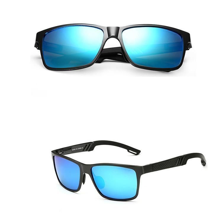 Protección Uv Para Hombres Aluminio Polarizado Aleación De Magnesio Gafas Para El Sol Conducir Al Aire Libre Eyeglasseess