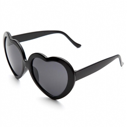 Retro Funny Love Heart Shape Anti-uva Y Uvb Sun Glassess