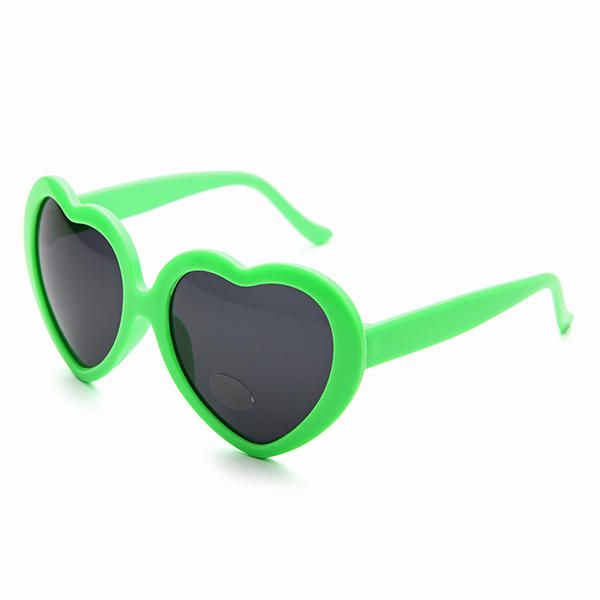 Retro Funny Love Heart Shape Anti-uva Y Uvb Sun Glassess